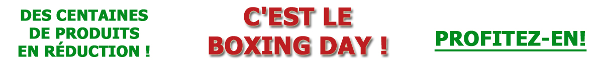 C'est le Boxing Day !